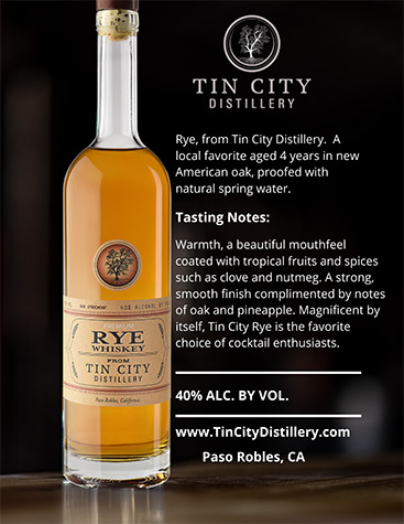 Tin City Distillery Rye Whiskey